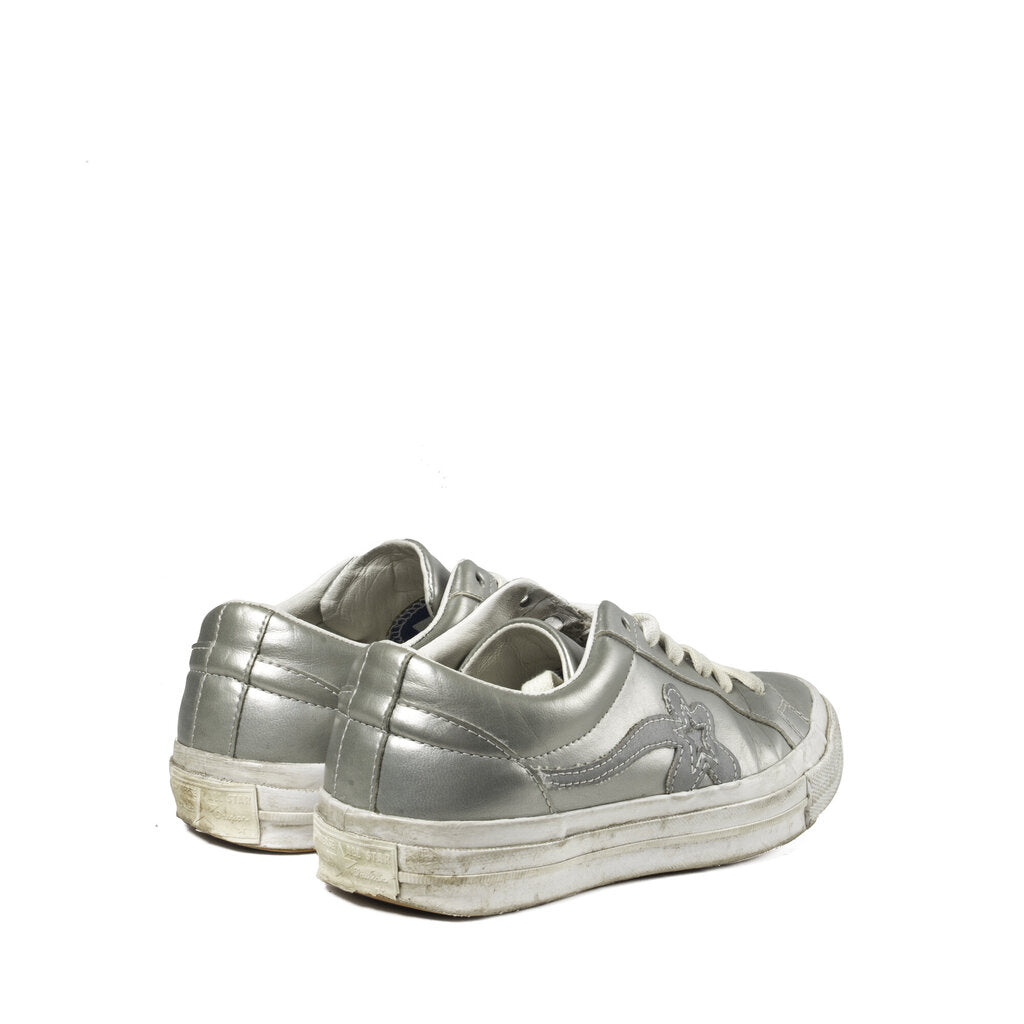 Golf Le Fleur x Converse Metallic leather Sneakers