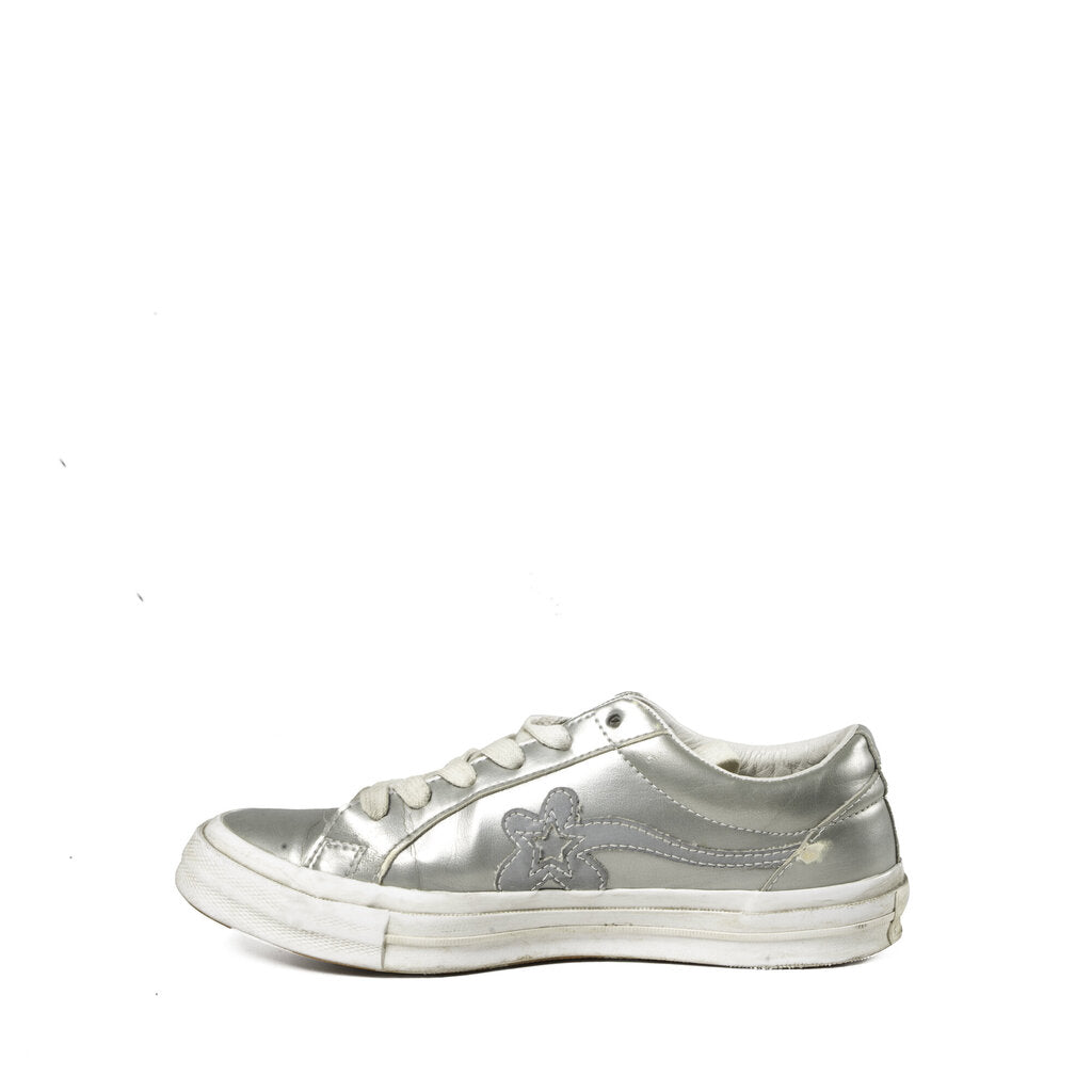 Golf Le Fleur x Converse Metallic leather Sneakers