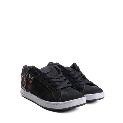 DC Leopard Print Low Top Sneakers