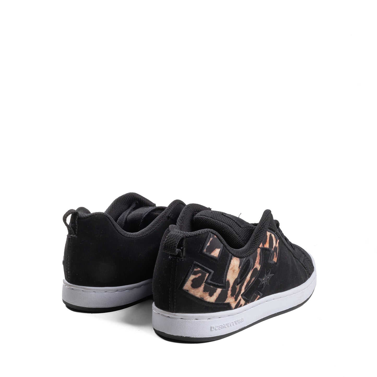 DC Leopard Print Low Top Sneakers