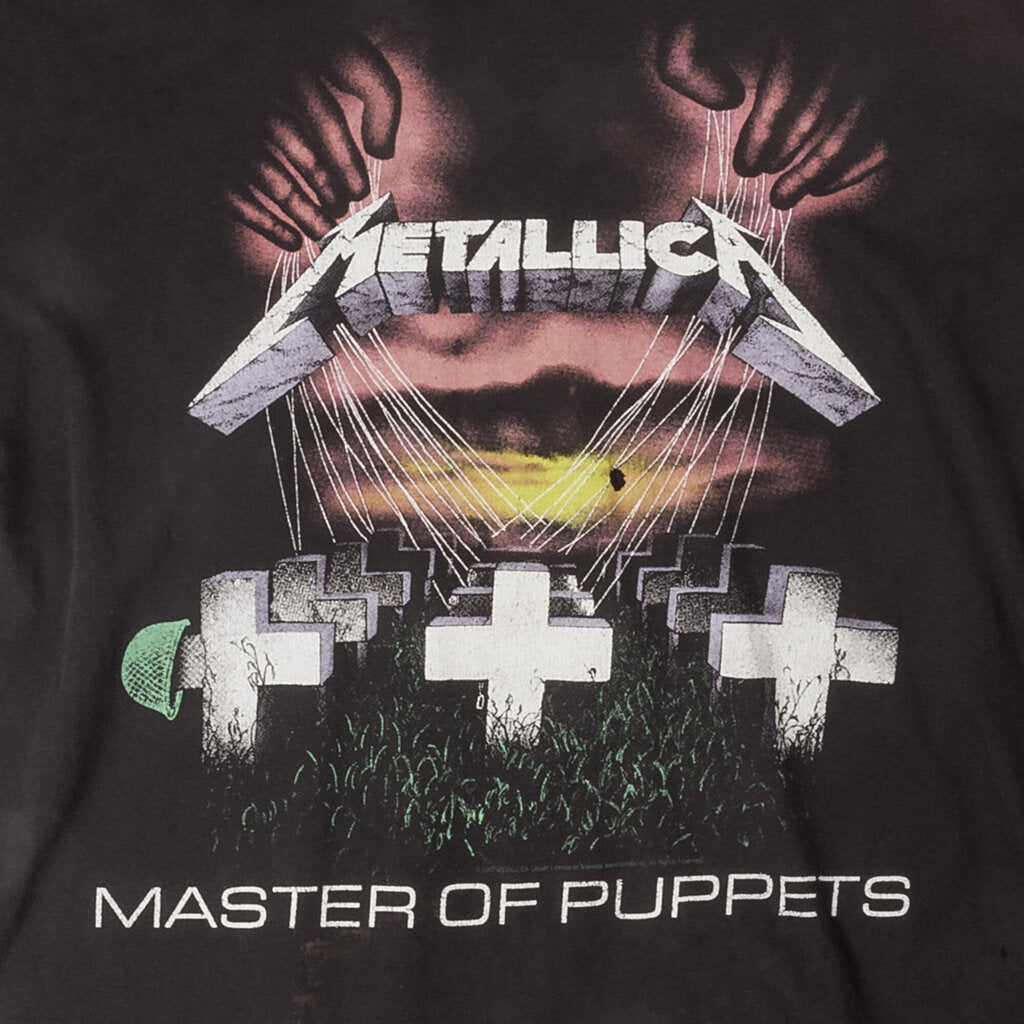 Next Level Distressed Metallica Graphic T-Shirt